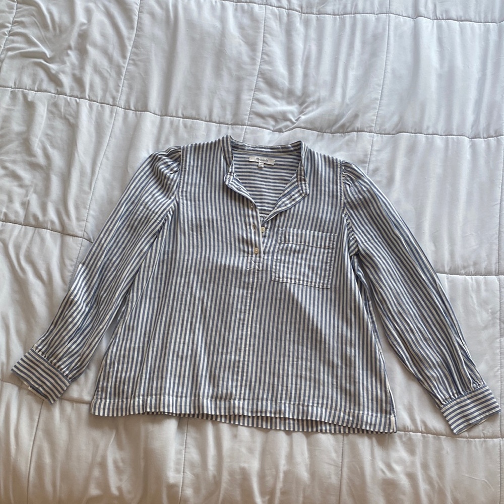Madewell Striped Blouse